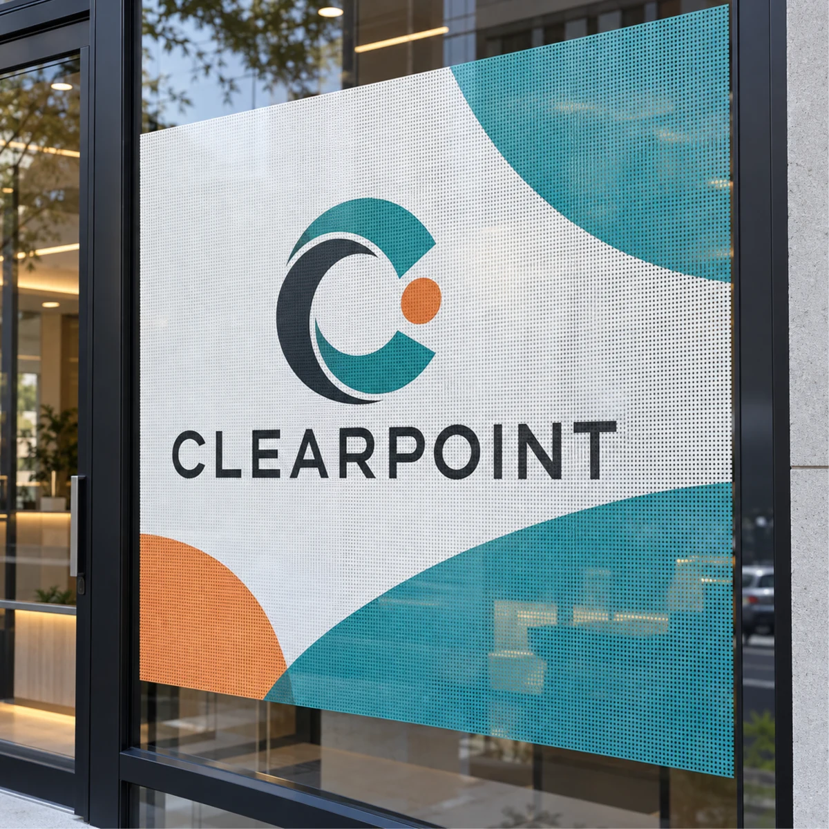 Window Perforated Adhesive Vinyl